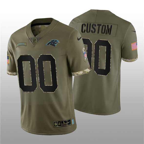 Men's Carolina Panthers ACTIVE PLAYER Custom 2022 Olive Salute To Service Limited Stitched Jersey,We sell and wholesale Men's Carolina Panthers ACTIVE PLAYER Custom 2022 Olive Salute To Service Limited Stitched Jersey on line form chian!